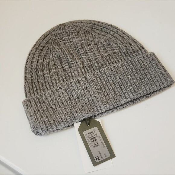 Nwtg All Saints Marled Beanie & Gray Light Beanie - Picture 2 of 3